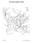 Diagram for 02 - Top And Cabinet Parts