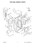 Diagram for 02 - Top And Cabinet Parts