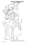 Diagram for 01 - Top And Cabinet Parts