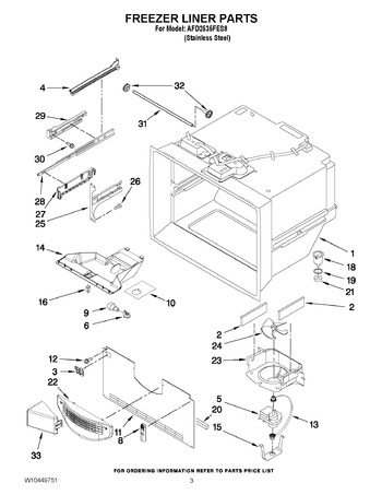 Diagram for AFD2535FES9