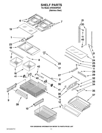 Diagram for AFD2535FES9