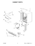 Diagram for 02 - Cabinet Parts