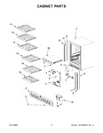 Diagram for 02 - Cabinet Parts