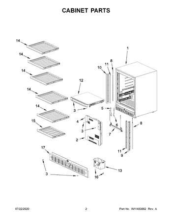 Diagram for JUWFR242HX01