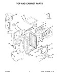 Diagram for 02 - Top And Cabinet Parts