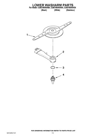 Diagram for CDB7000AWW4