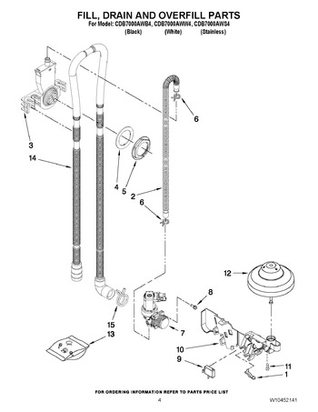 Diagram for CDB7000AWW4