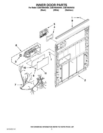 Diagram for CDB7000AWW4