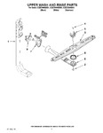 Diagram for 07 - Upper Wash And Rinse Parts