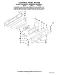 Diagram for 02 - Control Panel Parts