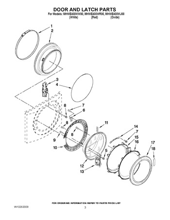 Diagram for MHWE400WR00