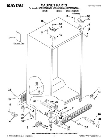 Diagram for MSD2559XEW03