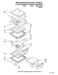 Diagram for 03 - Refrigerator Shelf Parts