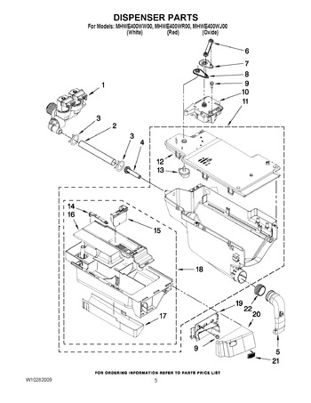 Diagram for MHWE400WR00