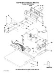 Diagram for 01 - Top And Console Parts