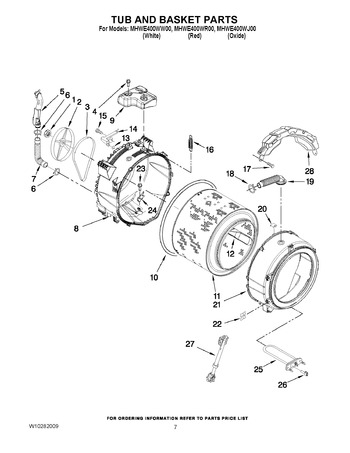 Diagram for MHWE400WR00