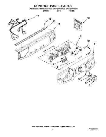 Diagram for MHWE400WR00