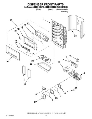 Diagram for MSD2559XEW03