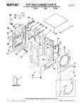 Diagram for 01 - Top And Cabinet Parts