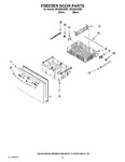 Diagram for 10 - Freezer Door Parts