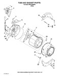 Diagram for 06 - Tub And Basket Parts