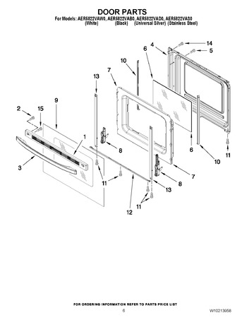 Diagram for AER5822VAD0