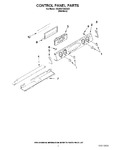 Diagram for 02 - Control Panel Parts