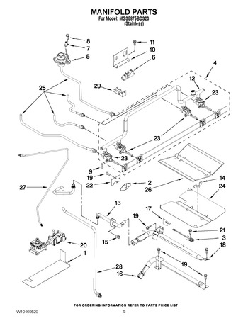 Diagram for MGS5875BDS23