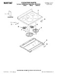 Diagram for 01 - Cooktop Parts