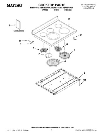 Diagram for MER8670AW0