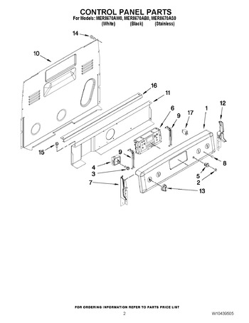 Diagram for MER8670AW0