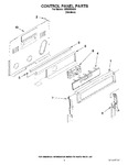 Diagram for 03 - Control Panel Parts