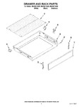 Diagram for 05 - Drawer And Rack Parts