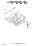 Diagram for 09 - Upper Rack And Track Parts