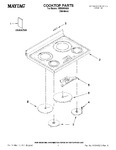 Diagram for 01 - Cooktop Parts