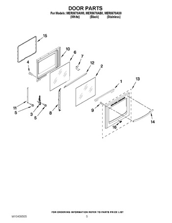 Diagram for MER8670AW0