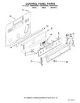 Diagram for 02 - Control Panel Parts