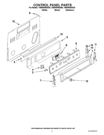 Diagram for YMER8880AW0