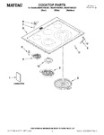 Diagram for 01 - Cooktop Parts