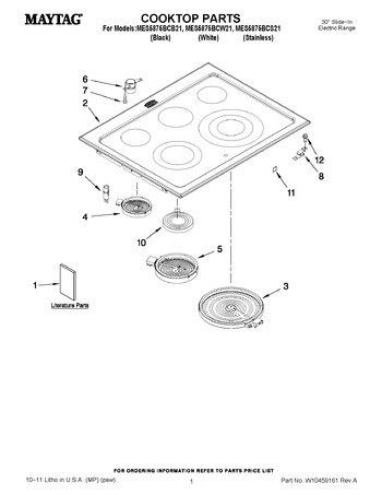 Diagram for MES5875BCB21