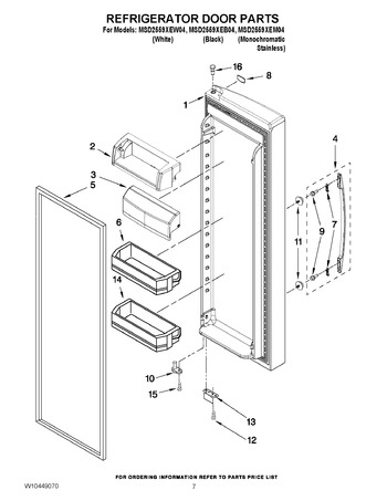 Diagram for MSD2559XEW04