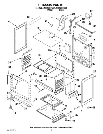 Diagram for MGR5605WB0