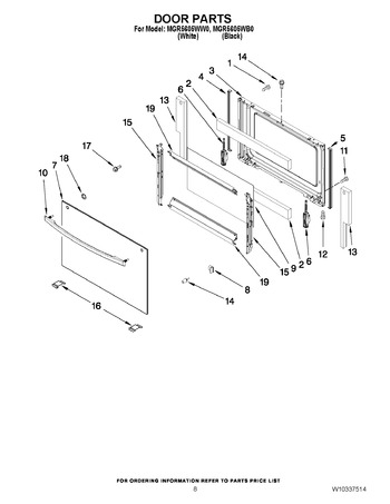 Diagram for MGR5605WB0