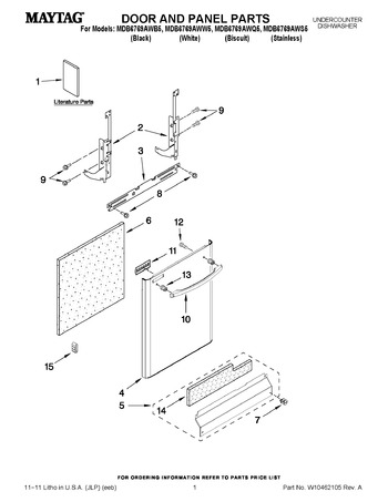 Diagram for MDB6769AWW5