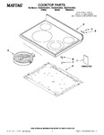 Diagram for 01 - Cooktop Parts