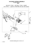 Diagram for 03 - W10336852 Burner Assembly