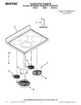 Diagram for 01 - Cooktop Parts