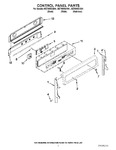 Diagram for 02 - Control Panel Parts