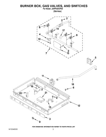 Diagram for JGRP430WP00