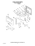 Diagram for 06 - Oven Door Parts